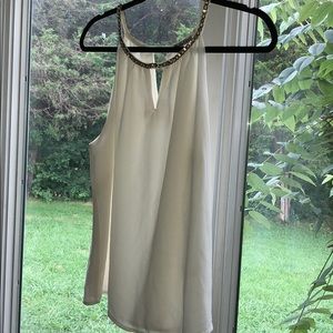 Sophisticated flowy top